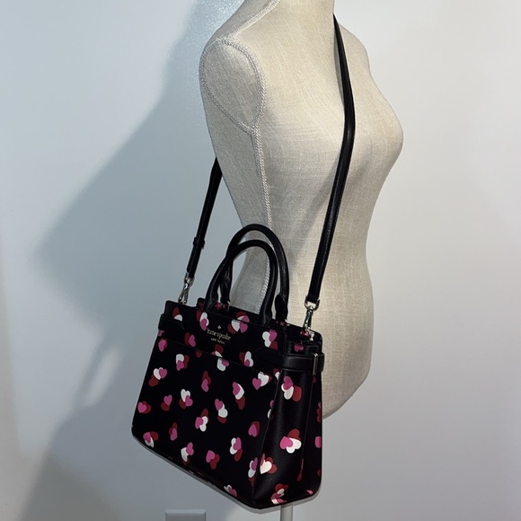 kate spade Flutter Hearts Staci Medium Satchel - Picture 5 of 17